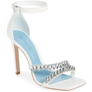 SCHUTZ Linsey Rhinestone Heel